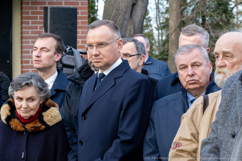 pogrzeb, Długosz, Leszek, Cmentarz Rakowicki, Andrzej Duda, Majchrowski, Cmentarz Rakowicki  Autor: P. Wojnarowski