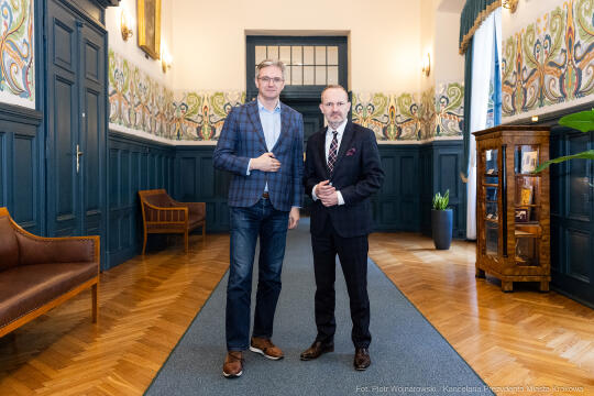 Hetman, Krzysztof, minister, poseł, Jarubas, Adam, spotkanie, Majchrowski