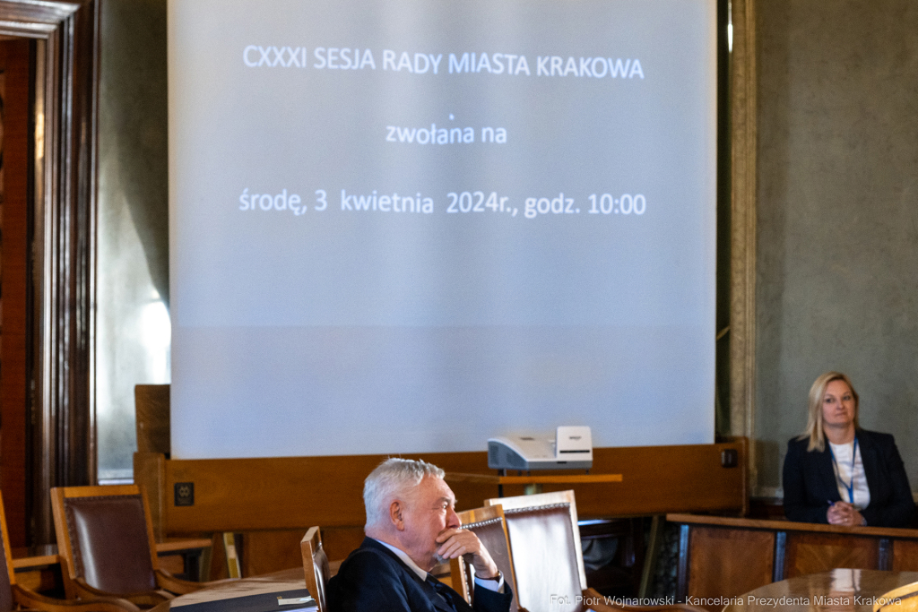 Rada Miasta, Majchrowski, ostatnia sesja, VIII kadencja, Buszek, podziękowania  Autor: P. Wojnarowski