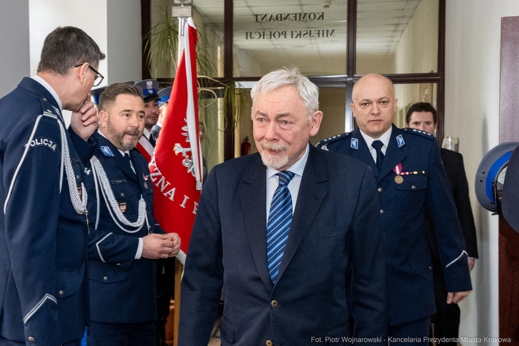 Jastrzab, Paweł, Policja, nadkomisarz, powołanie, Majchrowski, zbiórka, Komenda Miejska  Autor: P. Wojnarowski
