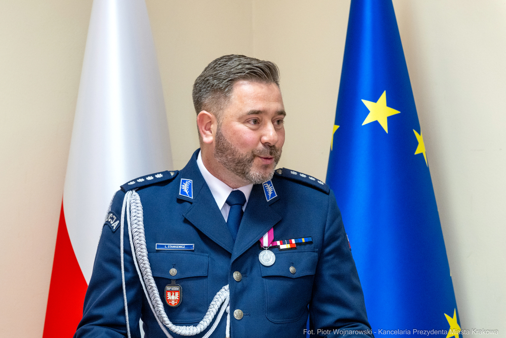 Jastrzab, Paweł, Policja, nadkomisarz, powołanie, Majchrowski, zbiórka, Komenda Miejska  Autor: P. Wojnarowski