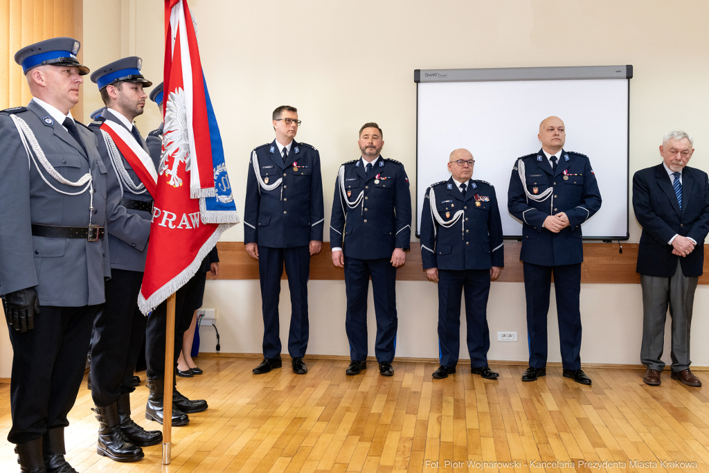 Jastrzab, Paweł, Policja, nadkomisarz, powołanie, Majchrowski, zbiórka, Komenda Miejska  Autor: P. Wojnarowski