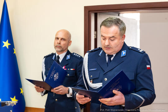 Jastrzab, Paweł, Policja, nadkomisarz, powołanie, Majchrowski, zbiórka, Komenda Miejska