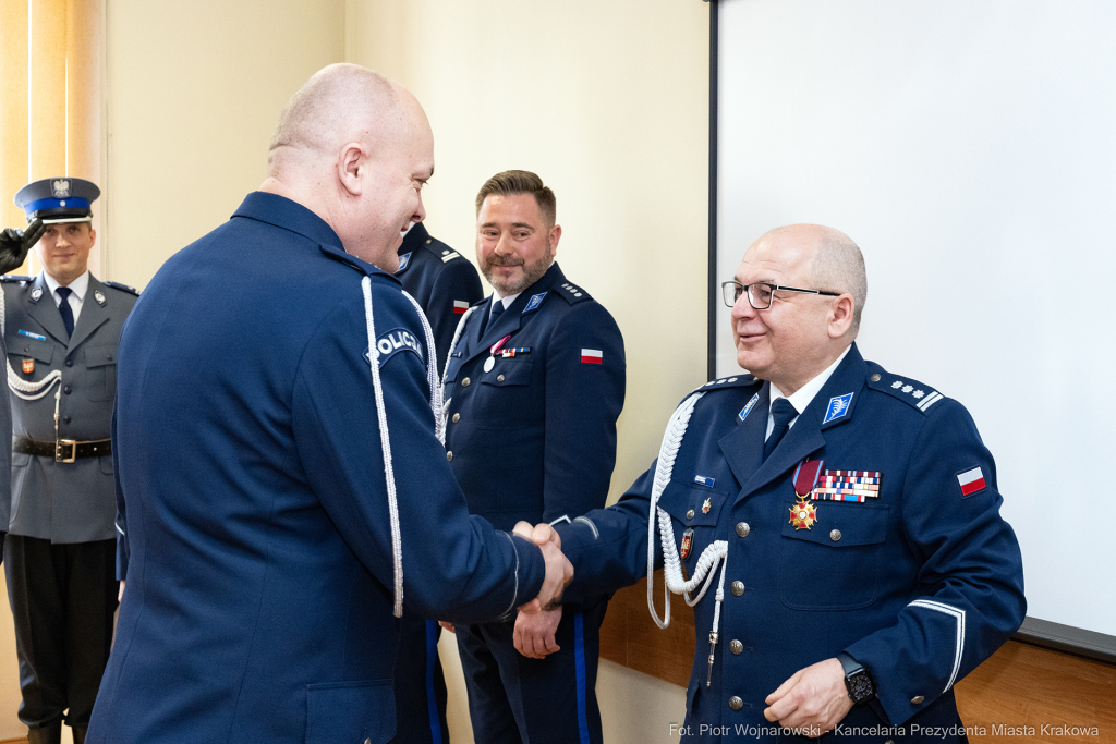 Jastrzab, Paweł, Policja, nadkomisarz, powołanie, Majchrowski, zbiórka, Komenda Miejska  Autor: P. Wojnarowski