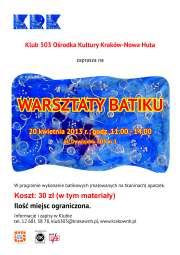 Logo: Warsztat batiku
