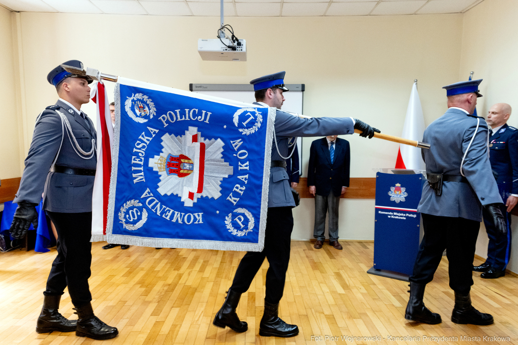 Jastrzab, Paweł, Policja, nadkomisarz, powołanie, Majchrowski, zbiórka, Komenda Miejska  Autor: P. Wojnarowski