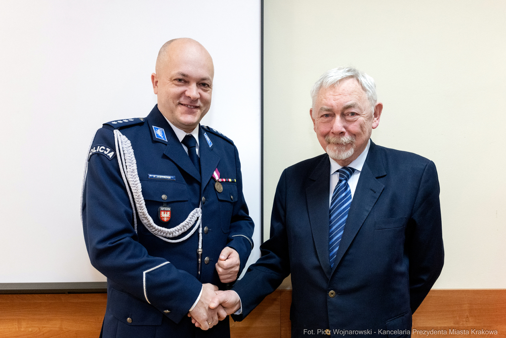 Jastrzab, Paweł, Policja, nadkomisarz, powołanie, Majchrowski, zbiórka, Komenda Miejska  Autor: P. Wojnarowski