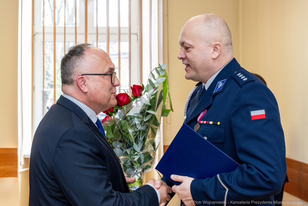 Jastrzab, Paweł, Policja, nadkomisarz, powołanie, Majchrowski, zbiórka, Komenda Miejska  Autor: P. Wojnarowski