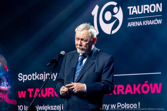pw_238_13_fot. piotr wojnarowski.jpg-Tauron Arena, Majchrowski, jubileusz, 10 lat