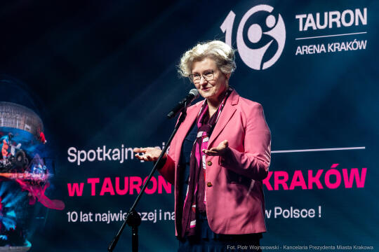 pw_238_21_fot. piotr wojnarowski.jpg-Tauron Arena, Majchrowski, jubileusz, 10 lat