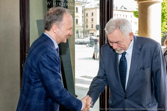 Muzeum Narodowe, Szczerski, Majchrowski, medal, z wyrazem wdzięczności, Sukiennice