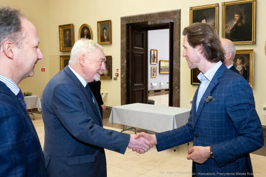 Muzeum Narodowe, Szczerski, Majchrowski, medal, z wyrazem wdzięczności, Sukiennice