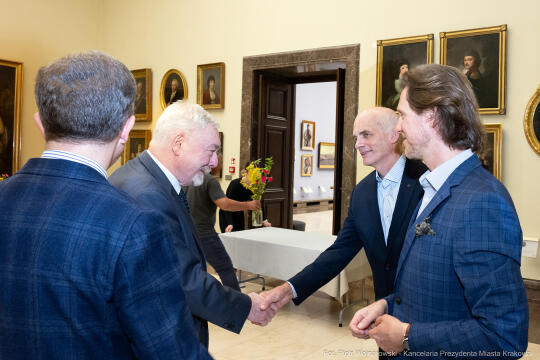 Muzeum Narodowe, Szczerski, Majchrowski, medal, z wyrazem wdzięczności, Sukiennice