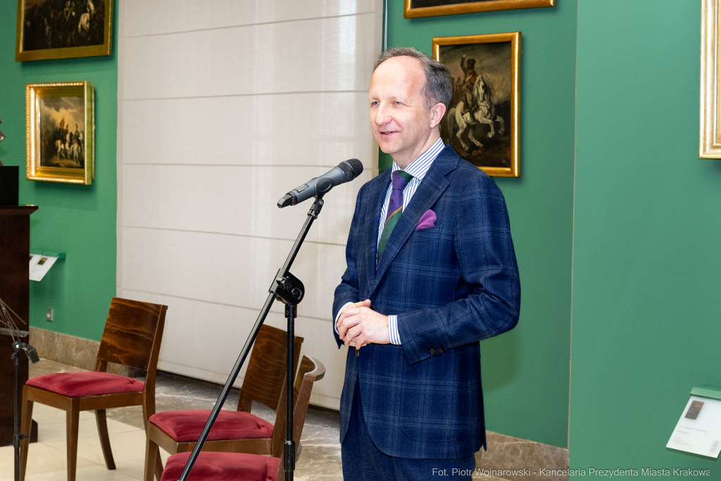 Muzeum Narodowe, Szczerski, Majchrowski, medal, z wyrazem wdzięczności, Sukiennice  Autor: P. Wojnarowski