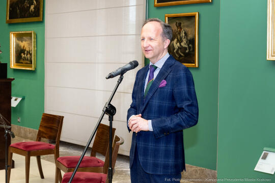 Muzeum Narodowe, Szczerski, Majchrowski, medal, z wyrazem wdzięczności, Sukiennice