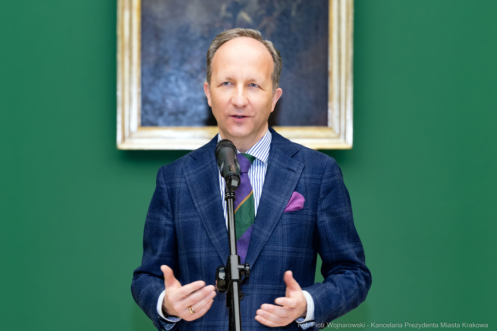 Muzeum Narodowe, Szczerski, Majchrowski, medal, z wyrazem wdzięczności, Sukiennice  Autor: P. Wojnarowski