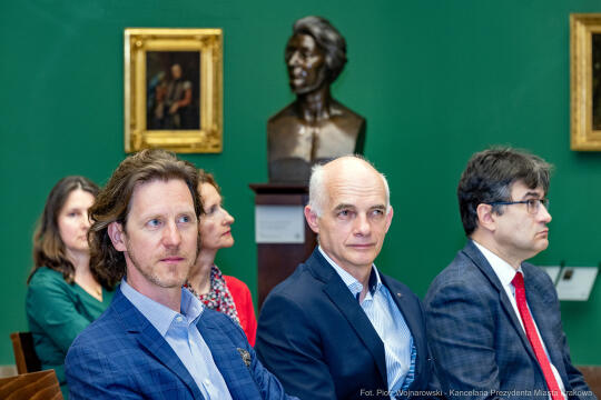 Muzeum Narodowe, Szczerski, Majchrowski, medal, z wyrazem wdzięczności, Sukiennice