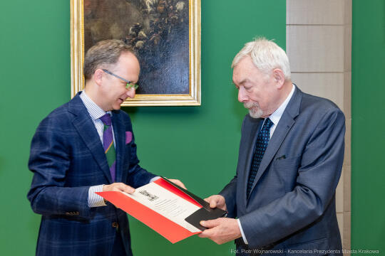 Muzeum Narodowe, Szczerski, Majchrowski, medal, z wyrazem wdzięczności, Sukiennice