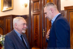 Kliczko, Witalij, spotkanie, Majchrowski, Kraków, mer Kijowa, bokser