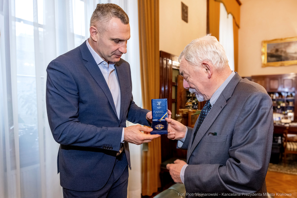 Witalij Kliczko, Majchrowski, wizyta, smok, Chromy  Autor: P. Wojnarowski