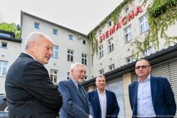 Jacek Majchrowski, Janusz Bielecki, Siemacha, spotkanie, Andrzej Augustyński, Honoris Gratia, wycho