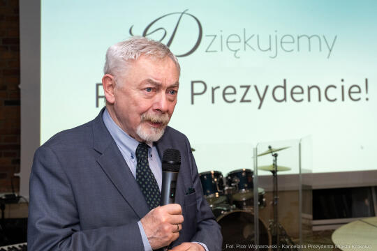 Jacek Majchrowski, Janusz Bielecki, Siemacha, spotkanie, Andrzej Augustyński, Honoris Gratia, wycho