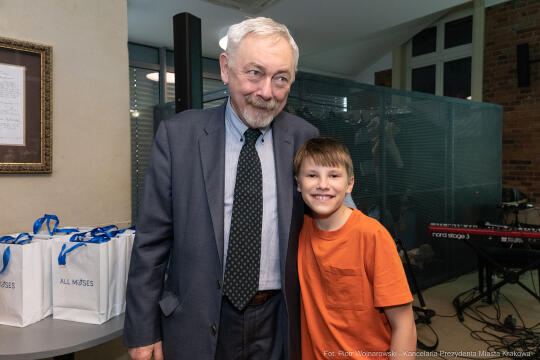 Jacek Majchrowski, Janusz Bielecki, Siemacha, spotkanie, Andrzej Augustyński, Honoris Gratia, wycho