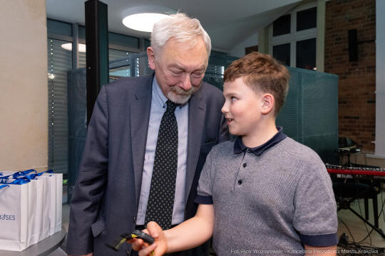 Jacek Majchrowski, Janusz Bielecki, Siemacha, spotkanie, Andrzej Augustyński, Honoris Gratia, wycho