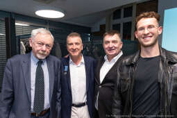 Jacek Majchrowski, Janusz Bielecki, Siemacha, spotkanie, Andrzej Augustyński, Honoris Gratia, wycho