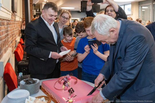 Jacek Majchrowski, Janusz Bielecki, Siemacha, spotkanie, Andrzej Augustyński, Honoris Gratia, wycho