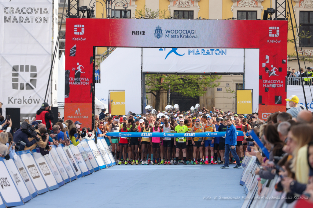 bs_240414_3510.jpg-Cracovia Maraton, Majchrowski  Autor: B. Świerzowski