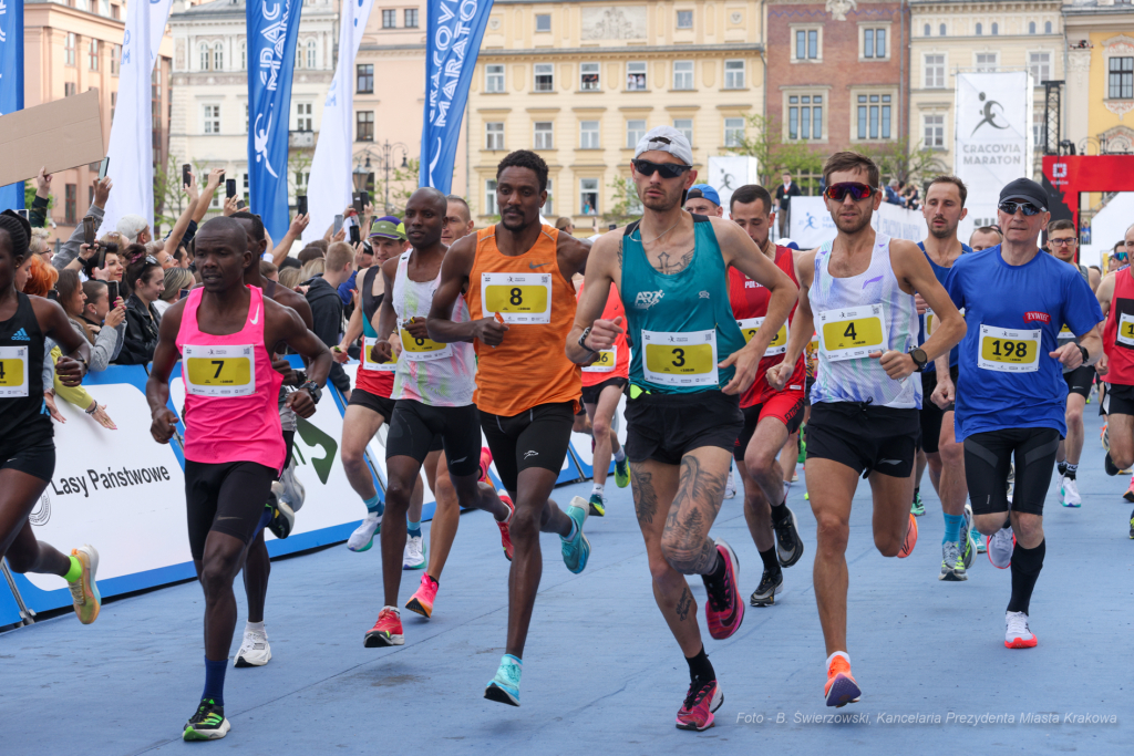 bs_240414_3568.jpg-Cracovia Maraton, Majchrowski  Autor: B. Świerzowski