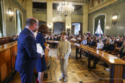 Laur Olimpijski, dyplomy, zdolni uczniowie, szkoły podstawowe, wręczenie, Buszek, Korfel-Jasińska