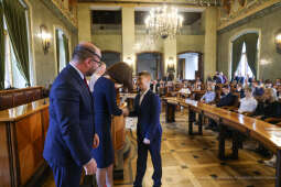 Laur Olimpijski, dyplomy, zdolni uczniowie, szkoły podstawowe, wręczenie, Buszek, Korfel-Jasińska