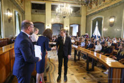 Laur Olimpijski, dyplomy, zdolni uczniowie, szkoły podstawowe, wręczenie, Buszek, Korfel-Jasińska