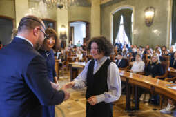 Laur Olimpijski, dyplomy, zdolni uczniowie, szkoły podstawowe, wręczenie, Buszek, Korfel-Jasińska