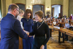 Laur Olimpijski, dyplomy, zdolni uczniowie, szkoły podstawowe, wręczenie, Buszek, Korfel-Jasińska