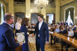 Laur Olimpijski, dyplomy, zdolni uczniowie, szkoły podstawowe, wręczenie, Buszek, Korfel-Jasińska