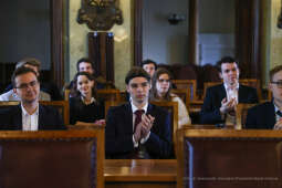 Laur Olimpijski, dyplomy, zdolni uczniowie, szkoły podstawowe, wręczenie, Buszek, Korfel-Jasińska