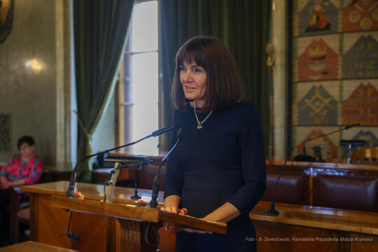 Laur Olimpijski, dyplomy, zdolni uczniowie, szkoły podstawowe, wręczenie, Buszek, Korfel-Jasińska