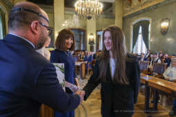 Laur Olimpijski, dyplomy, zdolni uczniowie, szkoły podstawowe, wręczenie, Buszek, Korfel-Jasińska