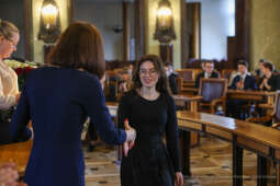 Laur Olimpijski, dyplomy, zdolni uczniowie, szkoły podstawowe, wręczenie, Buszek, Korfel-Jasińska