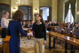 Laur Olimpijski, dyplomy, zdolni uczniowie, szkoły podstawowe, wręczenie, Buszek, Korfel-Jasińska