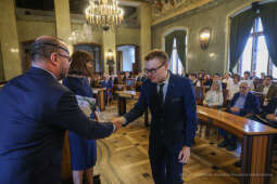 Laur Olimpijski, dyplomy, zdolni uczniowie, szkoły podstawowe, wręczenie, Buszek, Korfel-Jasińska