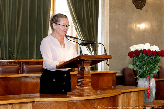 Laur Olimpijski, dyplomy, zdolni uczniowie, szkoły ponadpodstawowe, wręczenie, Buszek, Korfel-Jasi