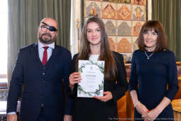 Laur Olimpijski, dyplomy, zdolni uczniowie, szkoły ponadpodstawowe, wręczenie, Buszek, Korfel-Jasi