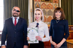 Laur Olimpijski, dyplomy, zdolni uczniowie, szkoły ponadpodstawowe, wręczenie, Buszek, Korfel-Jasi