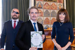 Laur Olimpijski, dyplomy, zdolni uczniowie, szkoły ponadpodstawowe, wręczenie, Buszek, Korfel-Jasi