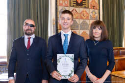 Laur Olimpijski, dyplomy, zdolni uczniowie, szkoły ponadpodstawowe, wręczenie, Buszek, Korfel-Jasi