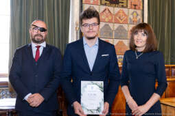 Laur Olimpijski, dyplomy, zdolni uczniowie, szkoły ponadpodstawowe, wręczenie, Buszek, Korfel-Jasi